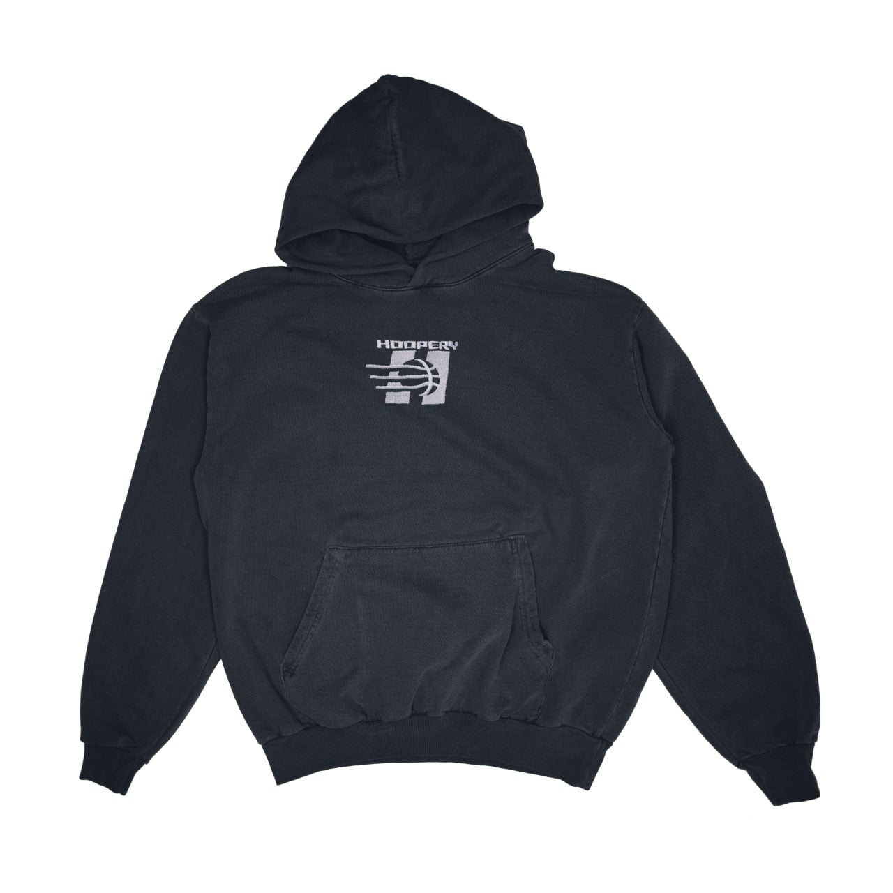 Embroidered 'OOP' Pullover - Dolphin Blue