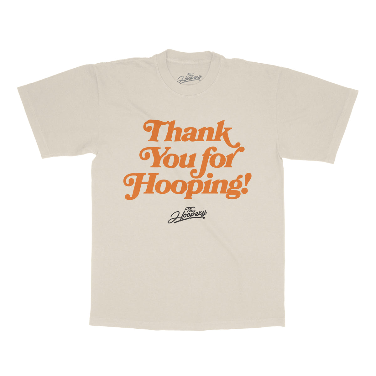 THANK YOU FOR HOOPING Script Tee