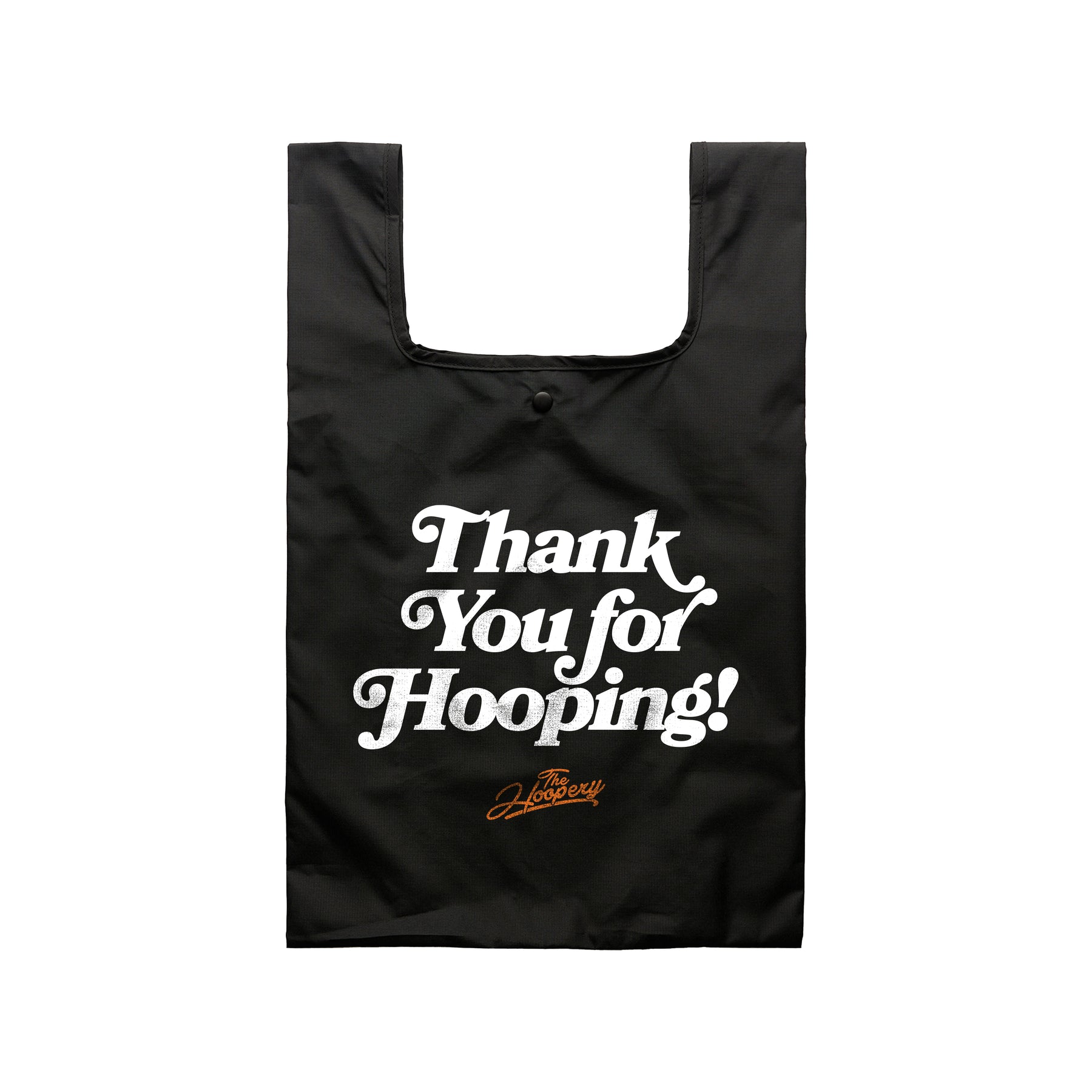 THANK YOU FOR HOOPING Script Reuseable Grocery Bag