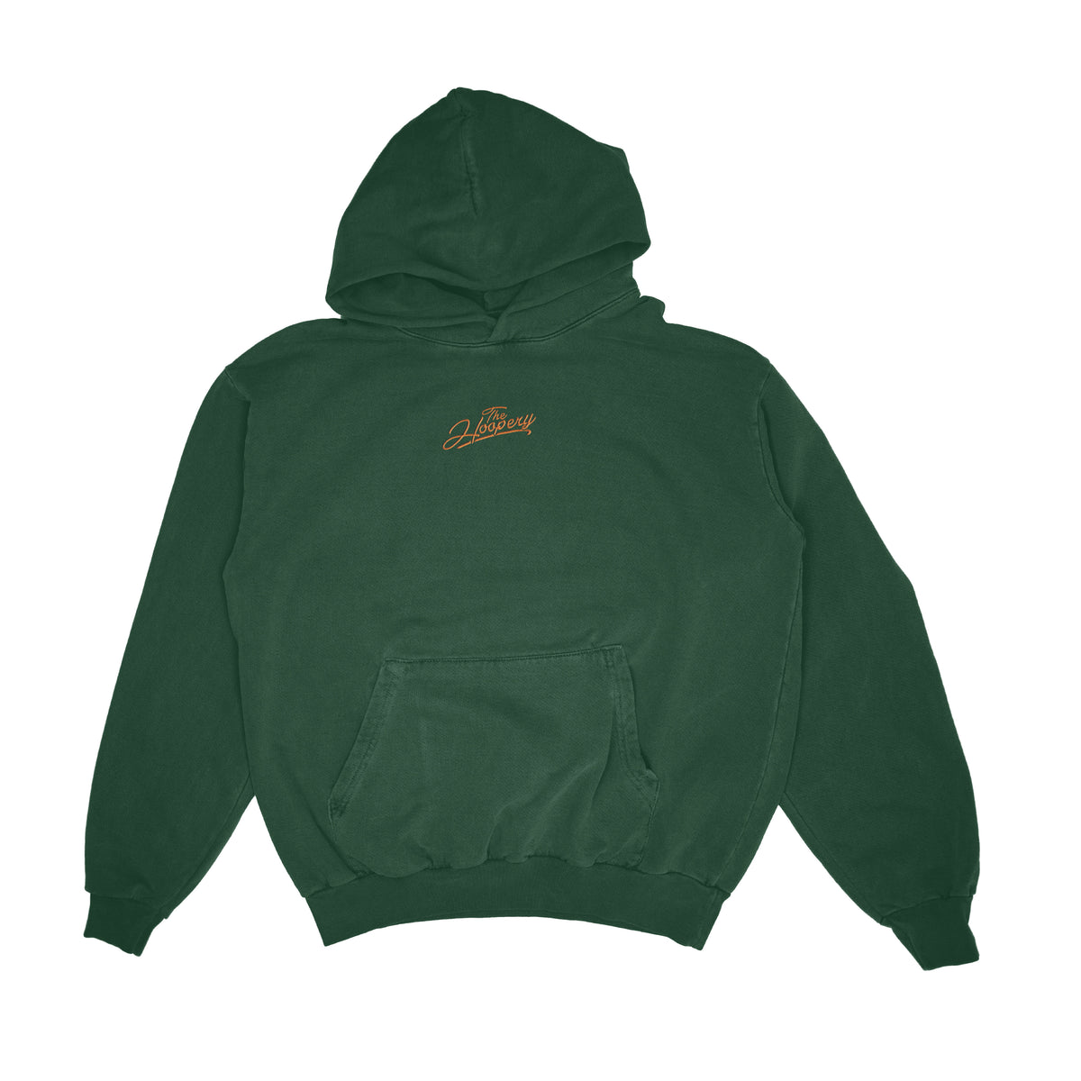 LOGO SCRIPT Embroidered Pullover Hoodie