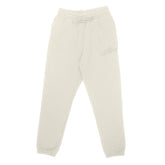 Embroidered 'Script' Sweatpants - Creme